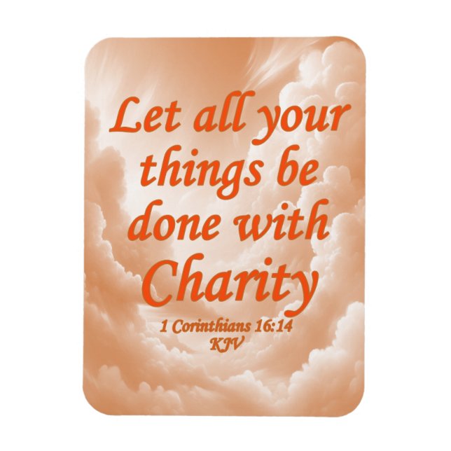 Bible Scripture Magnet (Vertical)