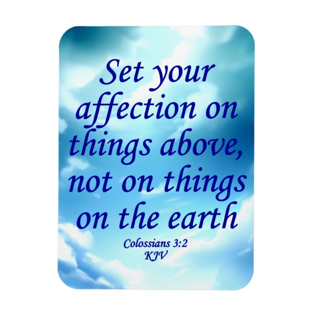 Bible Scripture Magnet (Vertical)