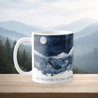 Bible Scripture Mountain Romans 12:10 Mug