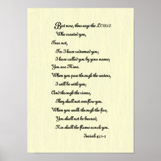 Bible Scripture Poster