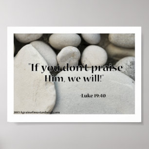 Bible Scripture Prayers Poster