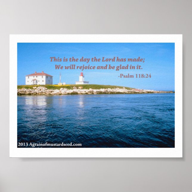 Bible Scripture Prayers Poster (Front)