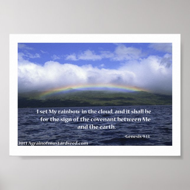 Bible Scripture Prayers Poster (Front)