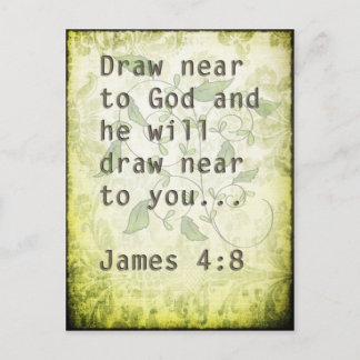 Bible scripture quote vintage grunge postcard
