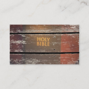 Bible Spiritual Church Business Cards
