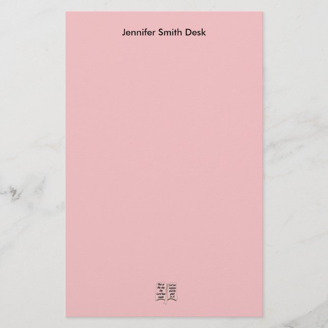 Bible Stationery (Front)