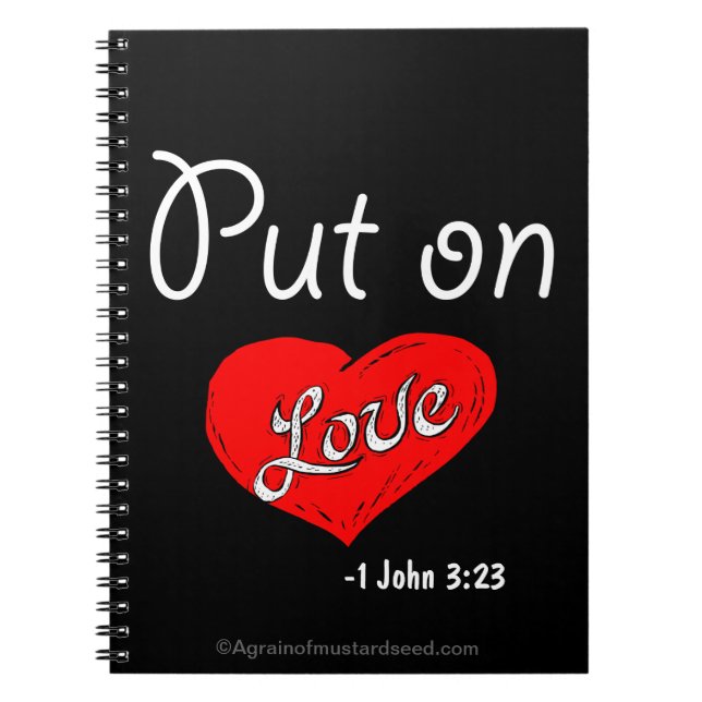 Bible Study Bible Quotes Notebook (Front)