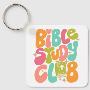 Bible Study Club Colourful Keychain