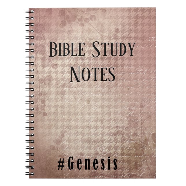 Bible Study-Genesis Notebook (Front)