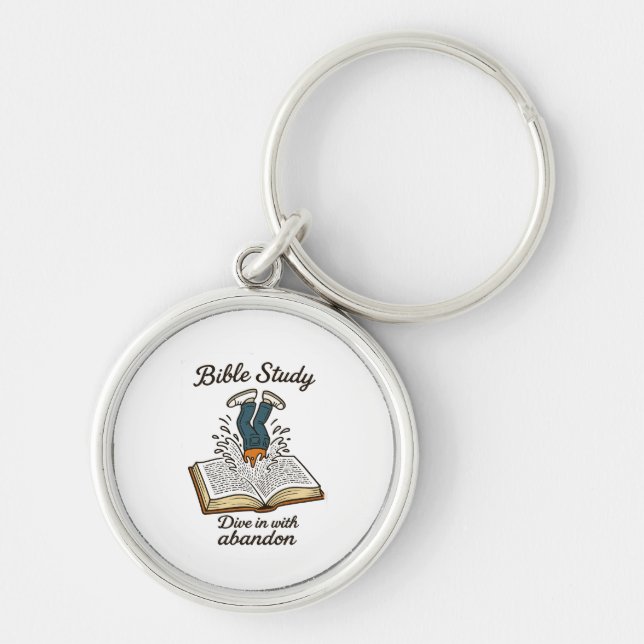Bible study invitation key ring (Front)