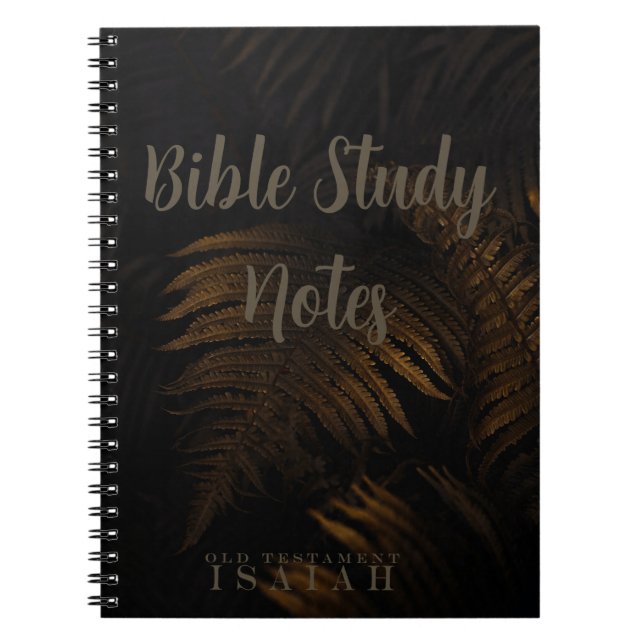 Bible Study-Isaiah Notebook (Front)