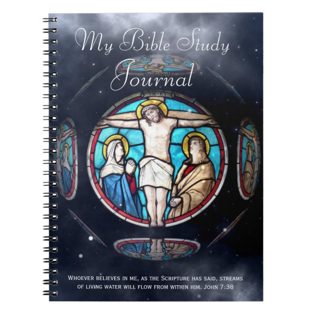 Bible study Journal personalised  (Front)