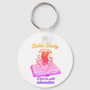 Bible study key ring