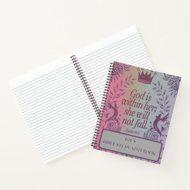 Bible study notebook (Inside)