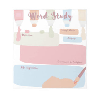 Bible Study Notepad
