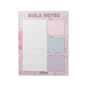 Bible Study Notepaper Personalised Notepad