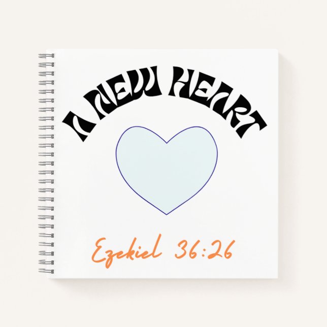 Bible Study/Prayer Journal/Jesus/Quote Notebook (Front)