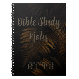 Bible Study-Ruth Notebook