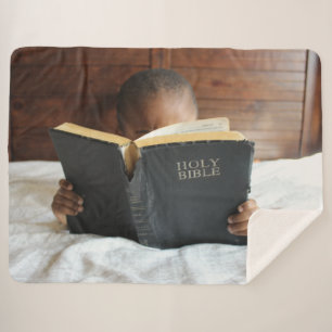 BIBLE STUDY SHERPA BLANKET