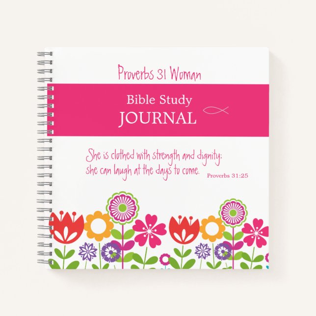 Bible Study Tools | Proverbs 31 Christian Journal (Front)