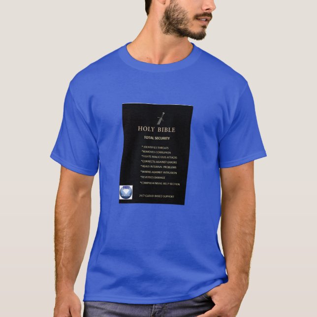 Bible total security T-Shirt (Front)