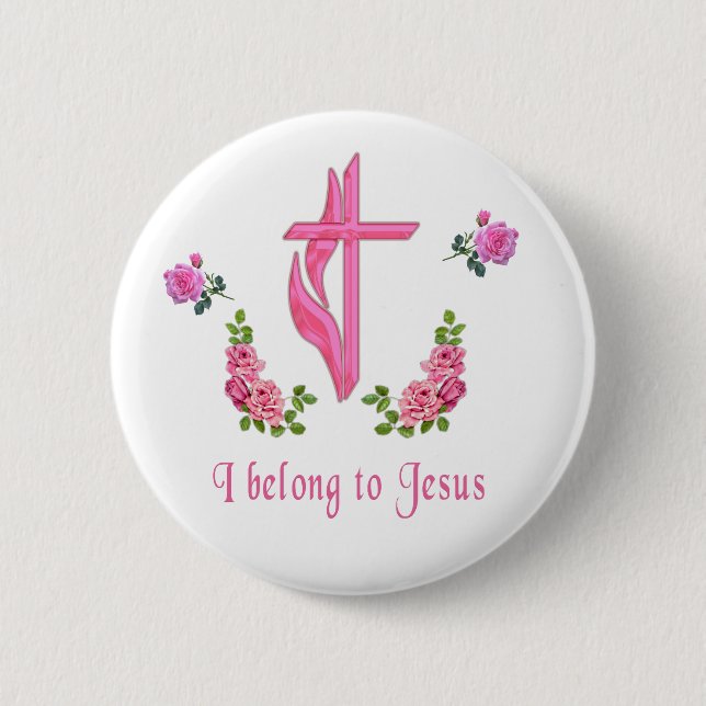 Bible Verse  6 Cm Round Badge (Front)