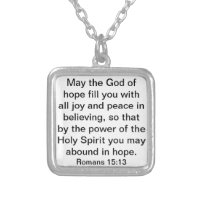 bible verse about hope Romans 15:13