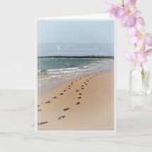 Bible Verse Anniversary Folded Greeting Card