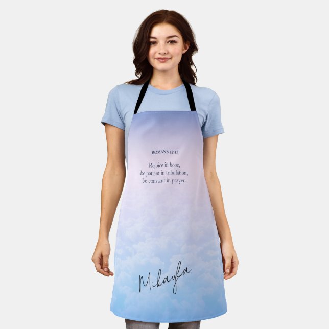 Bible Verse Apron (Worn)