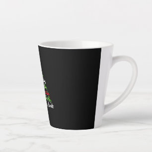 Bible verse as Christmas tree Christmas giftidea Latte Mug