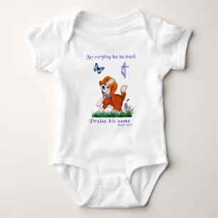 Bible verse baby bodysuit