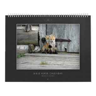 Bible Verse Calendar Wildlife Series