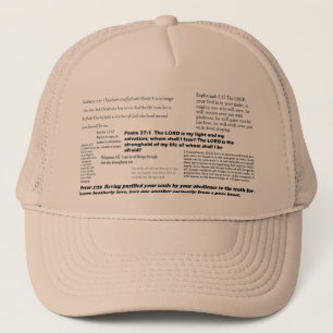 Bible Verse Cap
