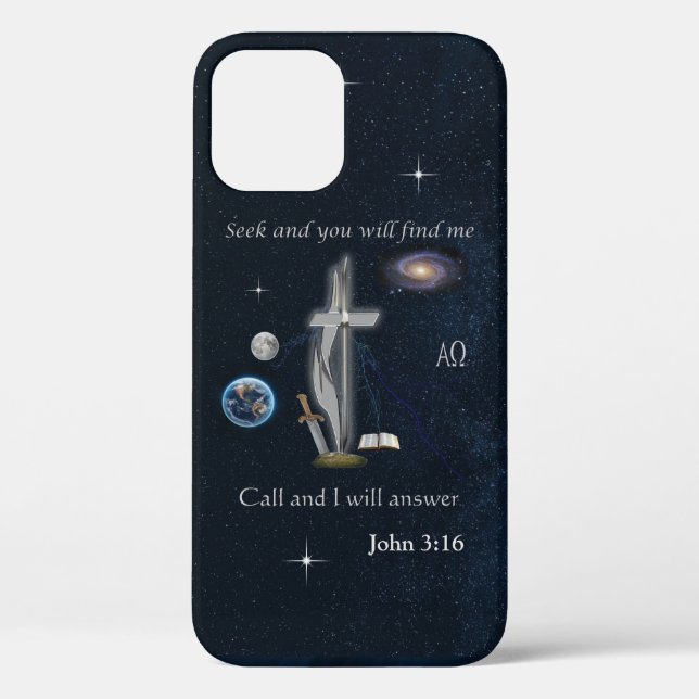 Bible verse Case-Mate iPhone case (Back)