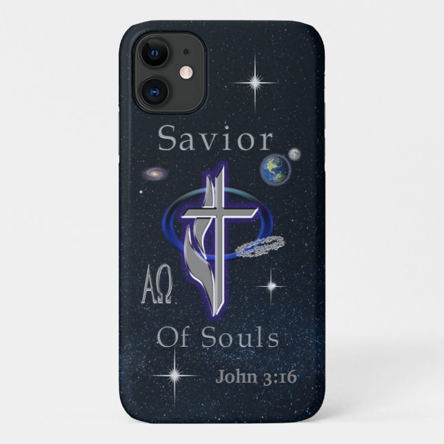 Bible Verse Case-Mate iPhone Case (Back)