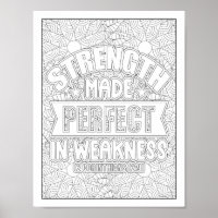 Bible Verse/Christian Adult Colouring