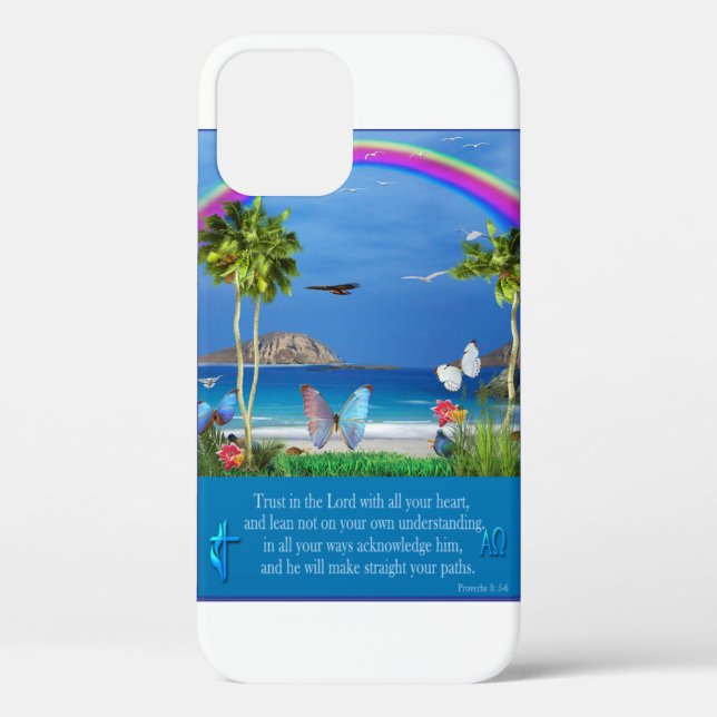 Bible Verse Christian Case-Mate iPhone Case (Back)