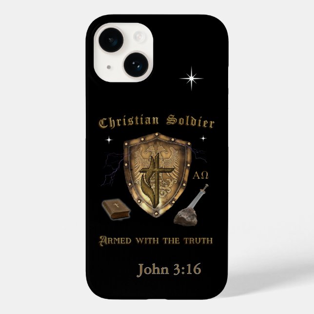 Bible Verse Christian Case-Mate iPhone Case (Back)