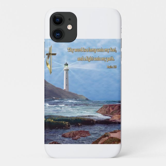 Bible Verse Christian Case-Mate iPhone Case (Back)