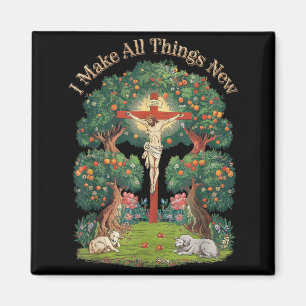 Bible Verse Christian Faith Christianity Church Je Magnet