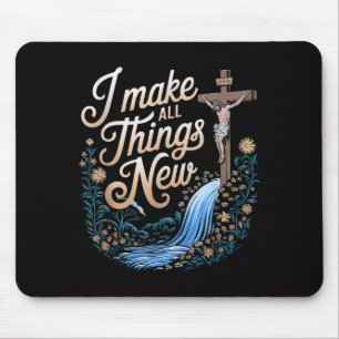 Bible Verse Christian Faith Christianity Church Je Mouse Pad