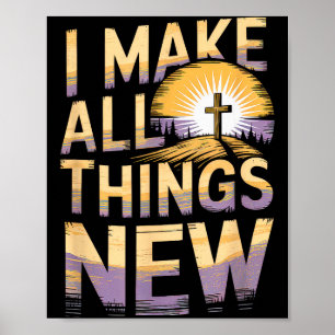 Bible Verse Christian Faith Christianity Church Je Poster