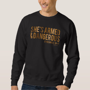 Bible Verse Christian Religious Church Godly 35 Sweatshirt