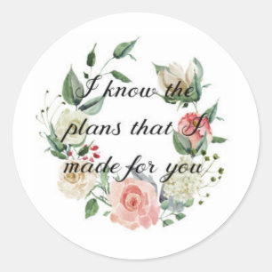 Bible Verse Christian Stickers Sheet for Women