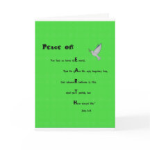 Bible Verse Christmas card - John 3:16