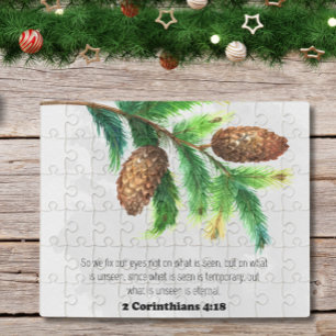 Bible verse Christmas Words Jigsaw Puzzle