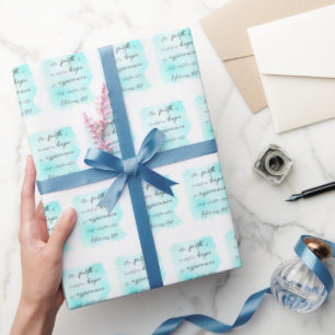 Bible Verse Christmas Wrapping Paper