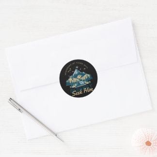 Bible Verse Classic Round Stickers