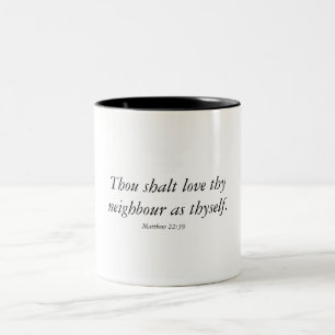 Bible Verse coffee cup