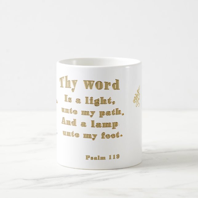Bible verse coffee mug (Center)